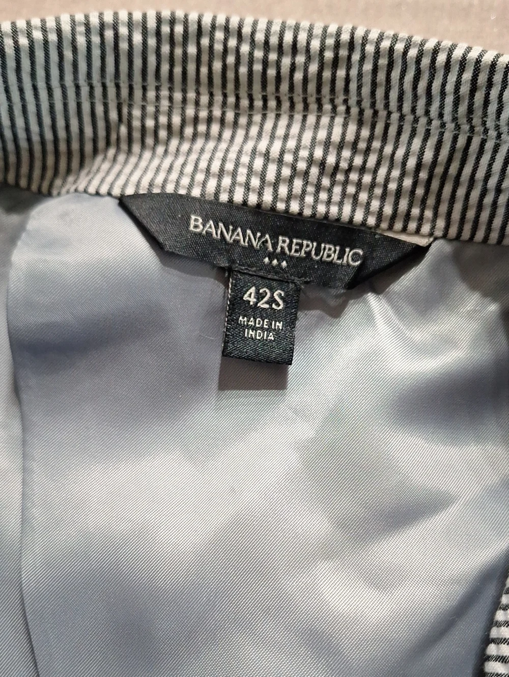 Banana Republic Seersucker Blazer